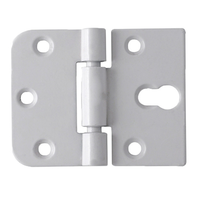 HL 728 Wooden Door Hinges Powder Coated Vertically Adjustable