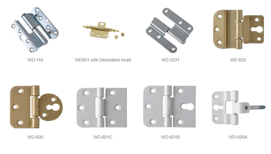 PKI Surface Steel Door Hinge Zn Lacquer European Door Hinges