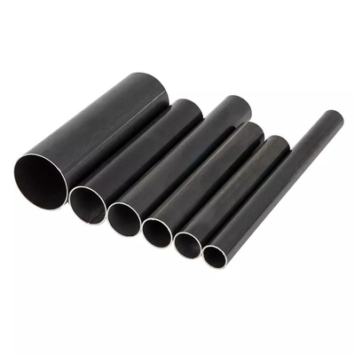 Erw Ống màu đen Quare Phần rỗng Ống thép hàn Ống thép carbon đen Ống thép tròn và ống thép hình vuông ERW