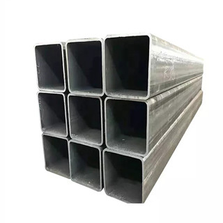 Ống thép Quare Phần rỗng Ống thép hàn Thép đen Ống thép carbon Ống tròn và ống thép hình vuông ERW