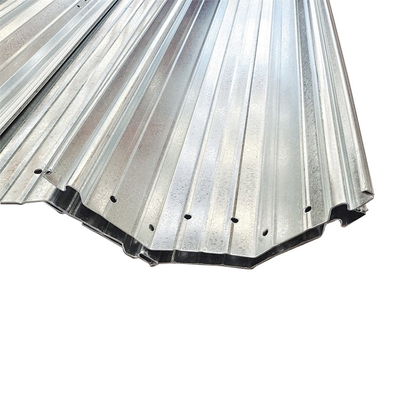 Nhà kính Máng xối bằng thép mạ kẽm Máng xối mưa nhiều nhịp Tòa nhà bằng kim loại