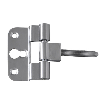 HL 728 Wooden Door Hinges Powder Coated Vertically Adjustable