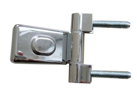 Bản lề cửa nhôm dày 6-8mm Kết thúc Chrome cho cửa kính rộng 1000mm