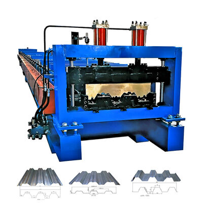 Floor Deck Roll Forming Machine Double Layer Corrugated Roof Sheet Roll Forming Machine Roof Panel Roll Former Equipment  Panel Roll Former Equipment Roofing Sheet Made In China Customised